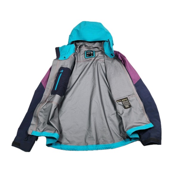 Mountain Hardwear Shell Jacket Mens Medium Exposure/2 Goretex Paclite Full Zip - Picture 2 of 15